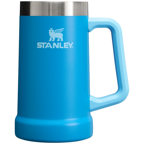 Stanley Heavy Duty Big Grip 24 oz Beer Stein in Azure Blue
