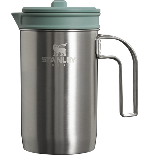 Stanley Adventure All-In-One Boil + Brew French Press 32 OZ In Stainless Steel Shale