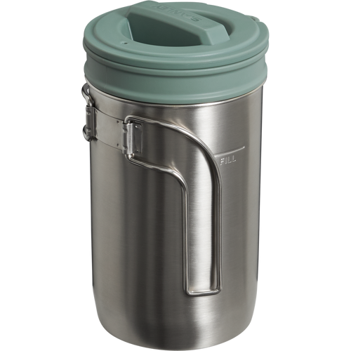 Stanley Adventure All-In-One Boil + Brew French Press 32 OZ In Stainless Steel Shale