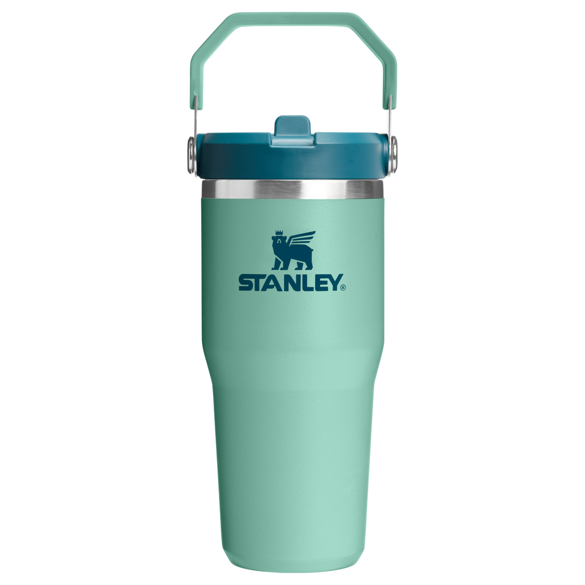 Stanley 1913 The IceFlow Flip Straw Tumbler in Sea Glass Plume